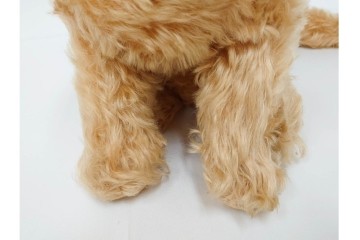 希少!　イギリスヴィンテージ　メリーソート(MERRY THOUGHT)　高さ約34cm　ふわふわの毛並みに癒される猫のぬいぐるみ　(R-086464)