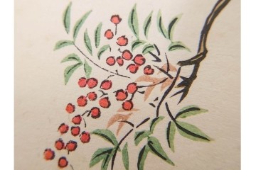 昭和2年　審美書院　武田朴陽 著　「御國乃花」　日本の花意匠を題材とした木版画集　春夏秋冬3冊揃+総論・解説のセット　(R-086466)