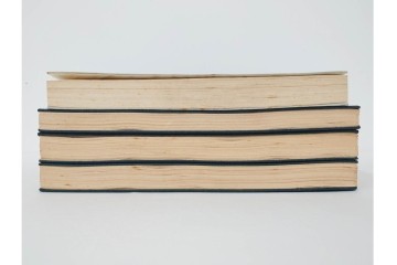 昭和2年　審美書院　武田朴陽 著　「御國乃花」　日本の花意匠を題材とした木版画集　春夏秋冬3冊揃+総論・解説のセット　(R-086466)