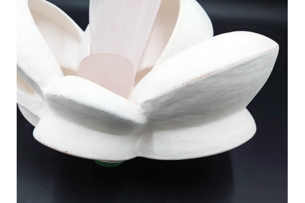 田嶋悦子　「cornucopia 05・Ⅹ・XIV」　有機的なフォルムが印象的なオブジェ　共箱付き　(R-086467)