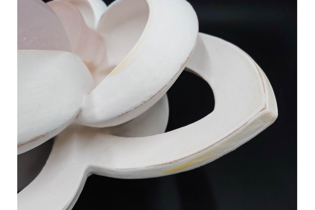 田嶋悦子　「cornucopia 05・Ⅹ・XIV」　有機的なフォルムが印象的なオブジェ　共箱付き　(R-086467)