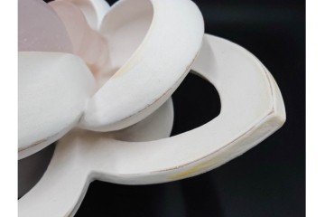 田嶋悦子　「cornucopia 05・Ⅹ・XIV」　有機的なフォルムが印象的なオブジェ　共箱付き　(R-086467)