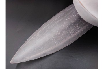 田嶋悦子　「cornucopia 05・Ⅹ・XIV」　有機的なフォルムが印象的なオブジェ　共箱付き　(R-086467)