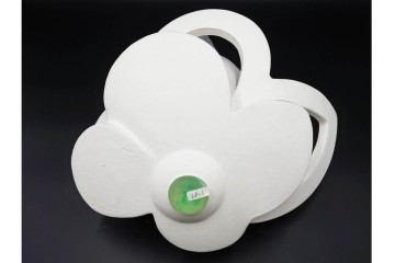 田嶋悦子　「cornucopia 05・Ⅹ・XIV」　有機的なフォルムが印象的なオブジェ　共箱付き　(R-086467)