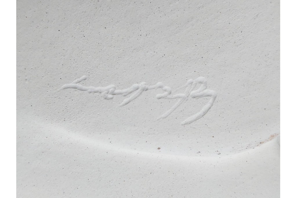 田嶋悦子　「cornucopia 05・Ⅹ・XIV」　有機的なフォルムが印象的なオブジェ　共箱付き　(R-086467)