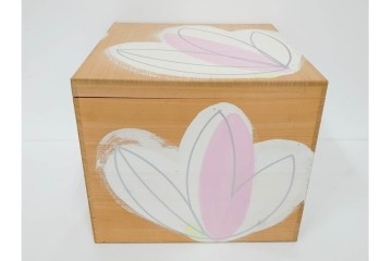 田嶋悦子　「cornucopia 05・Ⅹ・XIV」　有機的なフォルムが印象的なオブジェ　共箱付き　(R-086467)