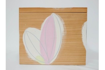 田嶋悦子　「cornucopia 05・Ⅹ・XIV」　有機的なフォルムが印象的なオブジェ　共箱付き　(R-086467)