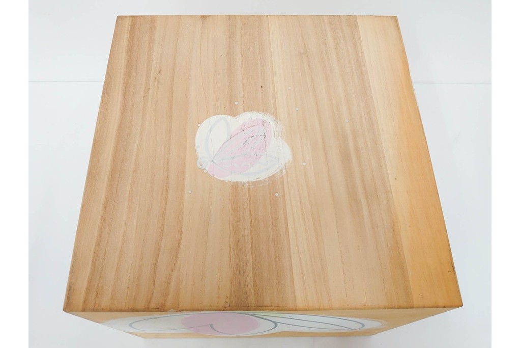 田嶋悦子　「cornucopia 05・Ⅹ・XIV」　有機的なフォルムが印象的なオブジェ　共箱付き　(R-086467)