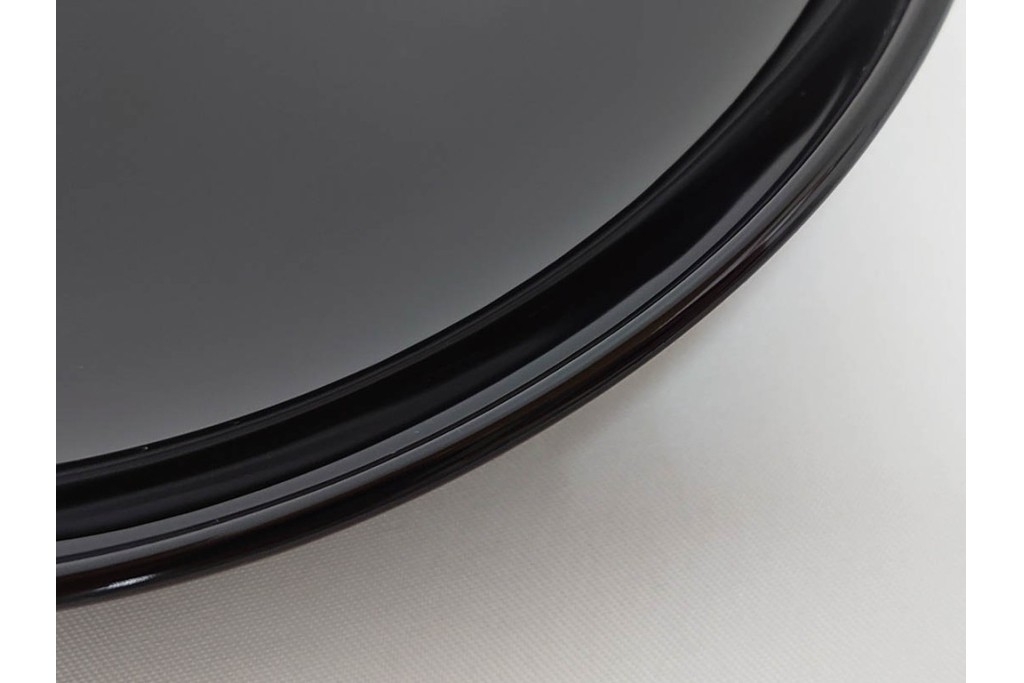 輪島塗　萬砂漆器店謹製　蒔絵が雅な銘々皿10枚セット　共箱付き　(R-086468)