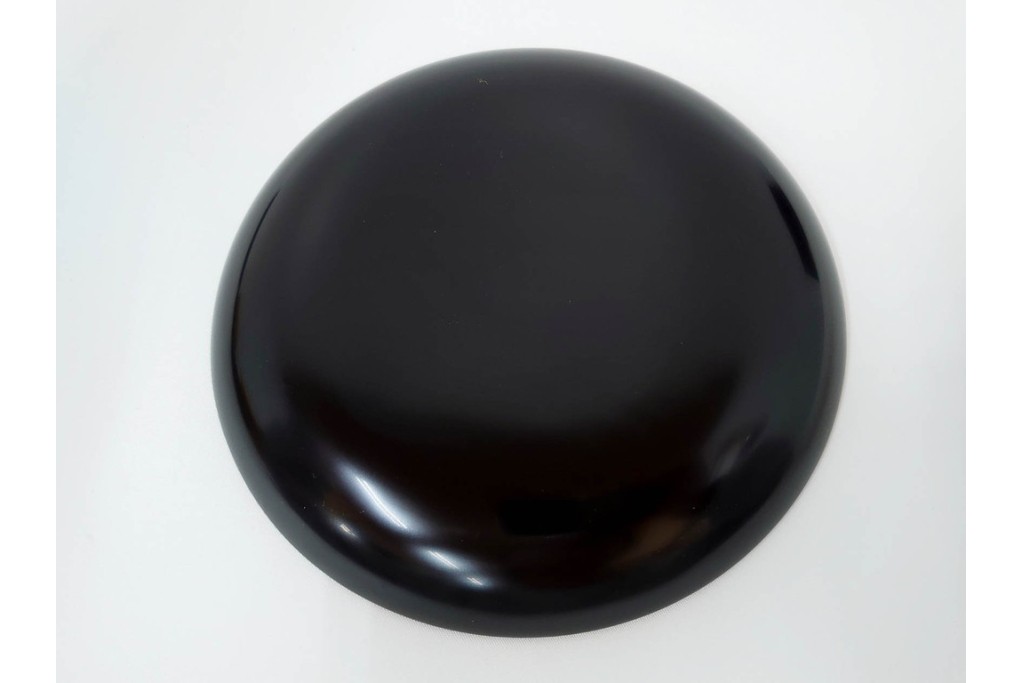 輪島塗　萬砂漆器店謹製　蒔絵が雅な銘々皿10枚セット　共箱付き　(R-086468)