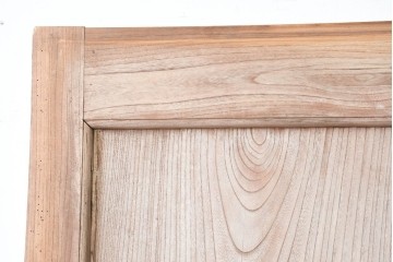 アンティーク建具　明治から大正期　上手物!　欅(ケヤキ)材　杢目の美しい蔵戸1枚　(R-086476)