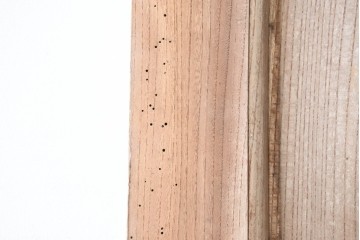 アンティーク建具　明治から大正期　上手物!　欅(ケヤキ)材　杢目の美しい蔵戸1枚　(R-086476)