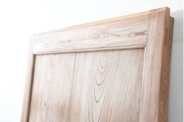 アンティーク建具　明治から大正期　上手物!　欅(ケヤキ)材　杢目の美しい蔵戸1枚　(R-086476)