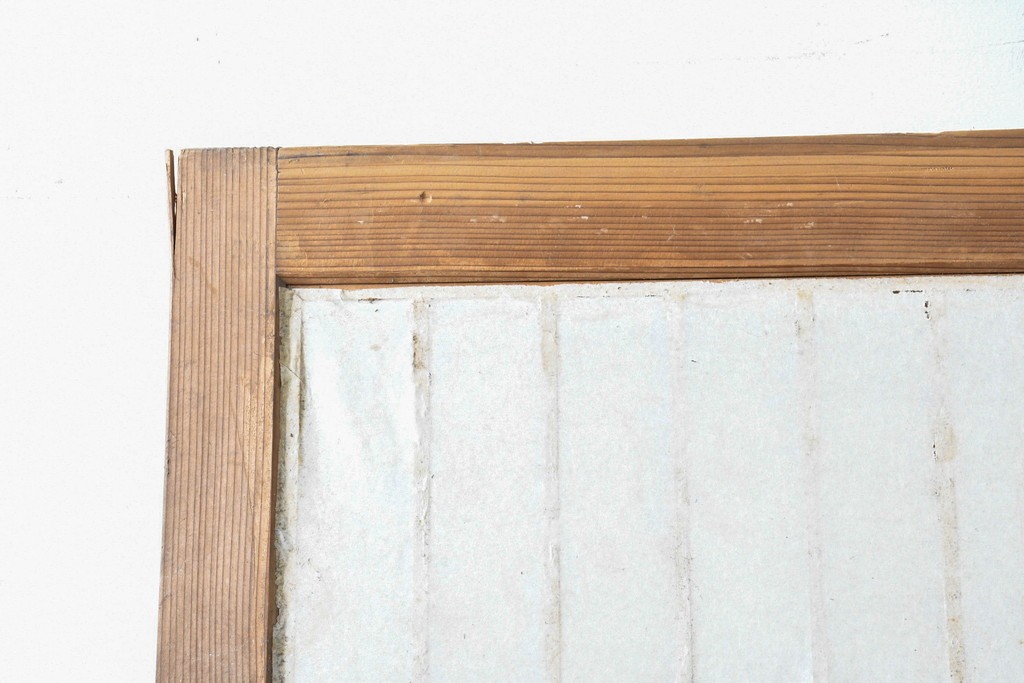 アンティーク建具　大正から昭和初期　端正な格子組みが上品な障子蔵戸1枚　(R-086494)