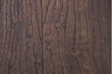 アンティーク建具　明治期　総欅(ケヤキ)材　博物館クラスの逸品!　玉杢が見事な蔵戸1枚　(R-086502)