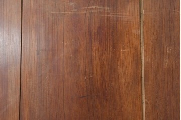 アンティーク建具　明治から大正期　欅(ケヤキ)材　木色の自然な濃淡が味わい深い蔵戸1枚　(R-086514)