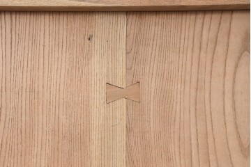 アンティーク建具　明治から大正期　超激レア!　総欅(ケヤキ)材　財を守る獅子面意匠金具が圧倒的な存在感を放つ蔵戸1枚　(R-086531)