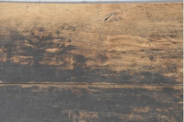 【簡易リペア限定品】　和製アンティーク　クルミの木(胡桃)　重厚!　古い豪農の土間で使われていた作業台の天板　(R-086544)