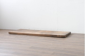 【簡易リペア限定品】　和製アンティーク　クルミの木(胡桃)　素朴で風合い豊かな一枚板　(R-086545)