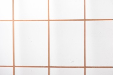 ヴィンテージ建具　昭和後期　上品な桟組みが引き立つ雪見障子戸4枚セット　(R-086566)