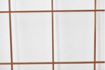 ヴィンテージ建具　昭和後期　秋田杉　温かみのある木味が魅力の雪見障子戸4枚セット　(R-086574)