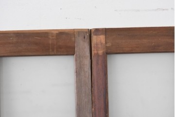 ヴィンテージ建具　昭和後期　背の高いガラス戸4枚セット　(R-086600)