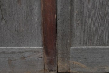 ヴィンテージ建具　昭和後期　背の高いガラス戸4枚セット　(R-086600)