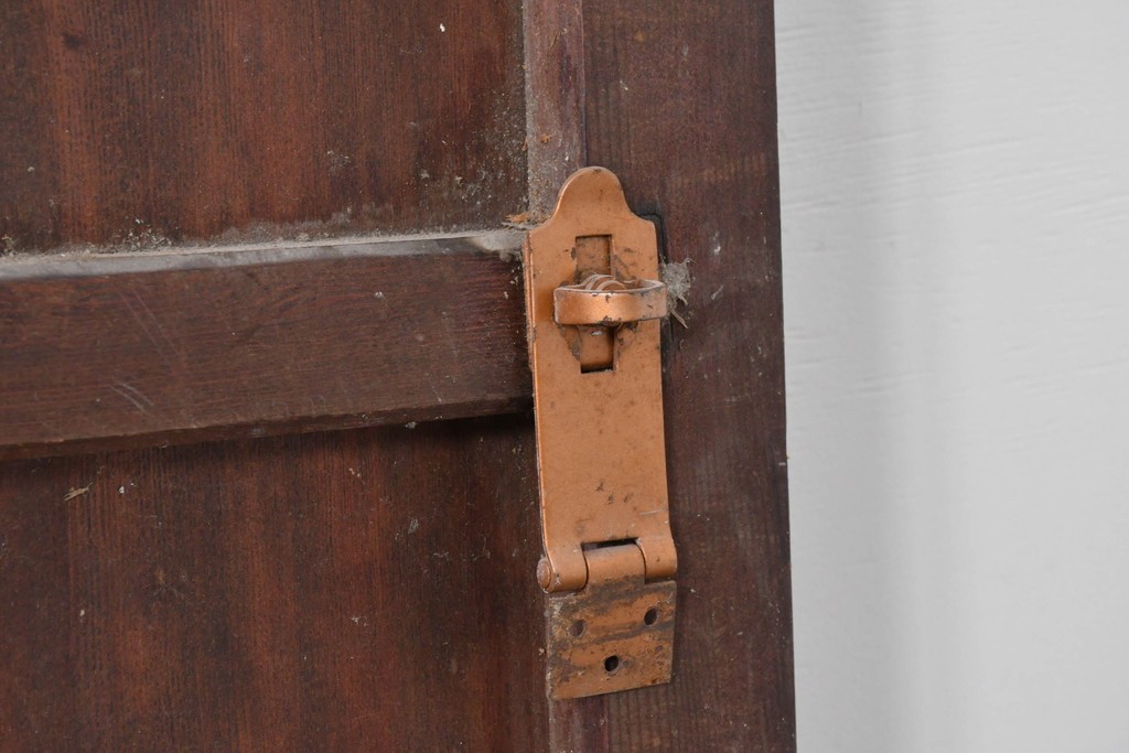 ヴィンテージ建具　昭和後期　背の高いガラス戸4枚セット　(R-086600)