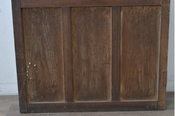 アンティーク建具　昭和初期　格子の美しい風合い豊かな格子戸1枚　(R-086604)