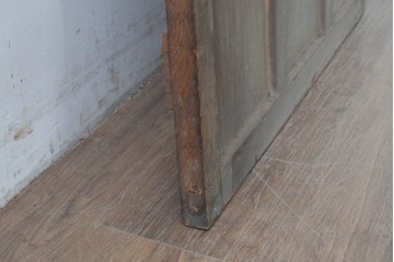 アンティーク建具　昭和初期　格子の美しい風合い豊かな格子戸1枚　(R-086604)