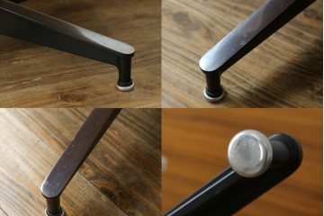 中古美品　Herman Miller(ハーマンミラー)　レザー　革のコンディション良好　こだわり抜かれた座り心地のイームズラウンジチェアとオットマンのセット　定価約113万円　(R-086620)
