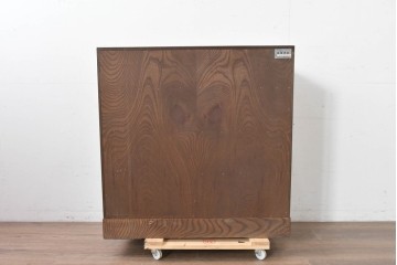 中古　岩谷堂箪笥　豊かな木目が楽しめる引き出し5杯の衣装箪笥　(R-086627)