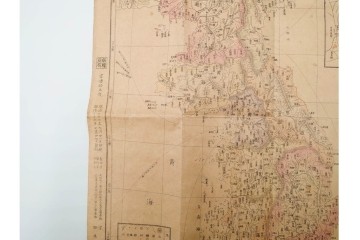 明治27年　「実測朝鮮全図」　朝鮮全域を実測で記した古地図　(R-086645)