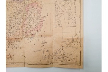 明治27年　「実測朝鮮全図」　朝鮮全域を実測で記した古地図　(R-086645)