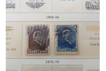 1857年～　カナダの色々な図案が並ぶ未使用&使用済の切手セット　(R-086647)