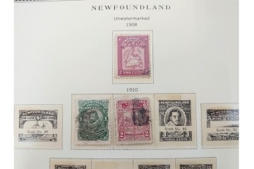 1857年～　カナダの色々な図案が並ぶ未使用&使用済の切手セット　(R-086647)