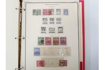 1857年～　カナダの色々な図案が並ぶ未使用&使用済の切手セット　(R-086647)