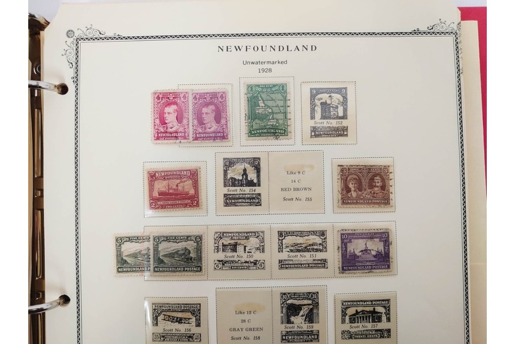 1857年～　カナダの色々な図案が並ぶ未使用&使用済の切手セット　(R-086647)