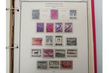 1857年～　カナダの色々な図案が並ぶ未使用&使用済の切手セット　(R-086647)