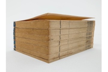 明治25年　木梨恒充 著　「八江萩名所図画」　江戸末期の萩の名所を記した地誌　全7冊揃　帙付き　(R-086648)