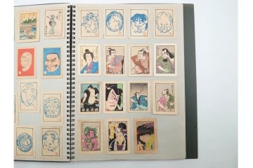 中国輸出用・日本など　大判サイズあり　木版画や神社のデザインが面白いマッチラベル273枚セット　ファイル付き　(R-086652)