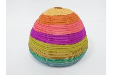 ヴィンテージ　イサム・ノグチ　AKARI(アカリ)　1A　尾関次七商店製　段染めのシェードが印象的なテーブルスタンド　外箱付き　(R-086658)