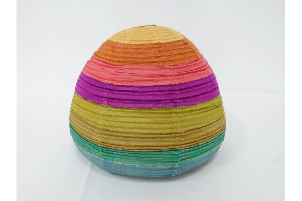 ヴィンテージ　イサム・ノグチ　AKARI(アカリ)　1A　尾関次七商店製　段染めのシェードが印象的なテーブルスタンド　外箱付き　(R-086658)