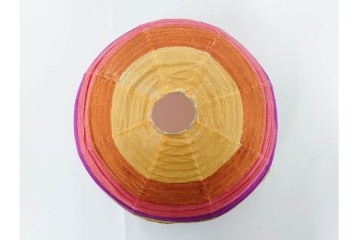 ヴィンテージ　イサム・ノグチ　AKARI(アカリ)　1A　尾関次七商店製　段染めのシェードが印象的なテーブルスタンド　外箱付き　(R-086658)