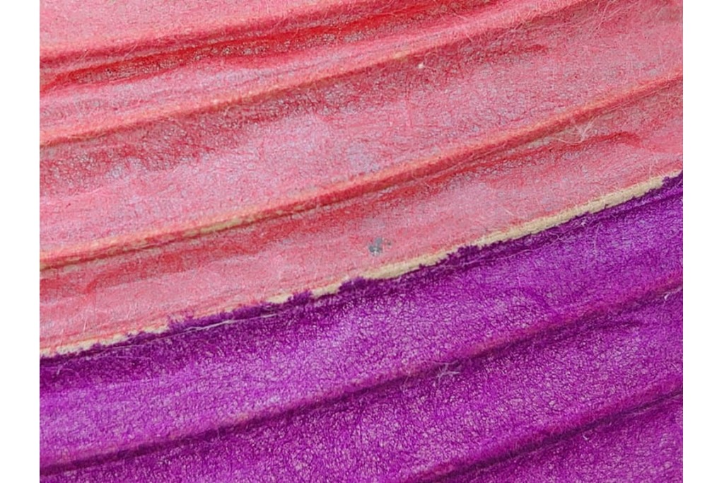 ヴィンテージ　イサム・ノグチ　AKARI(アカリ)　1A　尾関次七商店製　段染めのシェードが印象的なテーブルスタンド　外箱付き　(R-086658)