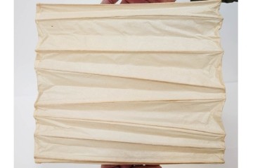 ヴィンテージ　イサム・ノグチ　AKARI(アカリ)　3X　尾関次七商店製　立体的なスクエアフォルムのテーブルスタンド　外箱付き　(R-086659)