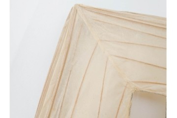 ヴィンテージ　イサム・ノグチ　AKARI(アカリ)　3X　尾関次七商店製　立体的なスクエアフォルムのテーブルスタンド　外箱付き　(R-086659)