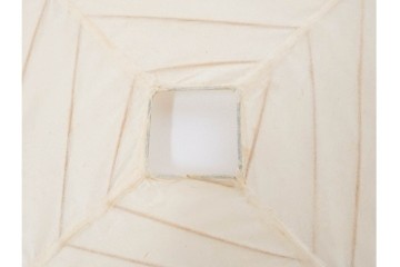 ヴィンテージ　イサム・ノグチ　AKARI(アカリ)　3X　尾関次七商店製　立体的なスクエアフォルムのテーブルスタンド　外箱付き　(R-086659)