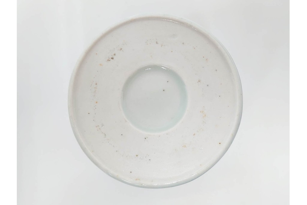 江戸期　古伊万里　染付　藍色の松文が映えるそば猪口2点セット　(R-086667)