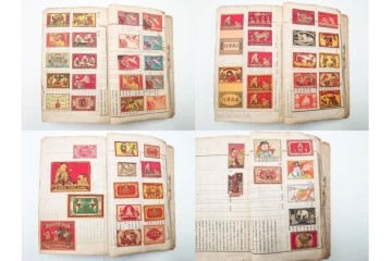 戦前　当時物　中国輸出用・日本など　大判サイズあり　レトロなマッチラベル1912枚セット　(R-086669)